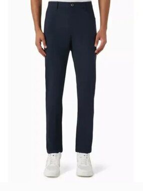 Vuori Meta Pants Performance Y2K Active Casual Blue Sz 34